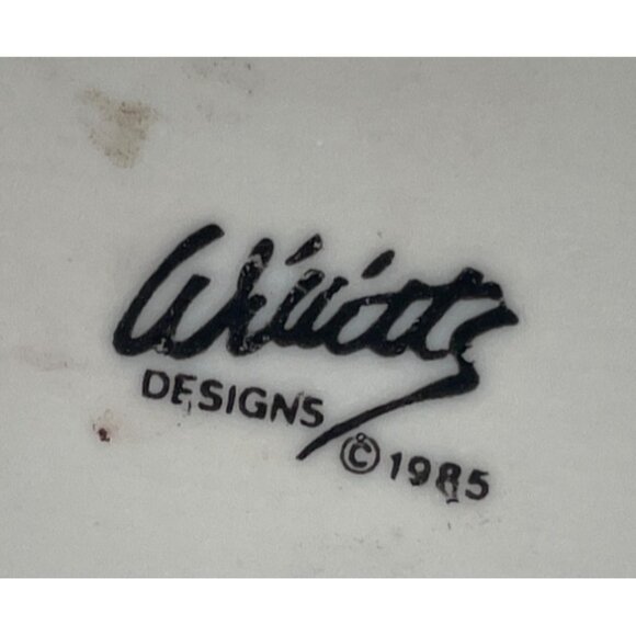 Vintage 1985 Etc Whimsical Unicorn & Woodland Animal Figurine lot of 3 Ceramic - Picture 6 of 7